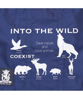 A.D.M.J. 【撥水高密度ナイロン】デービス/オリタタミバッグM NAVY