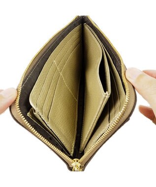 PELLE BORSA L字ファスナー長財布 Reinette Goods レネットグッズ 47184785 ゴールド
