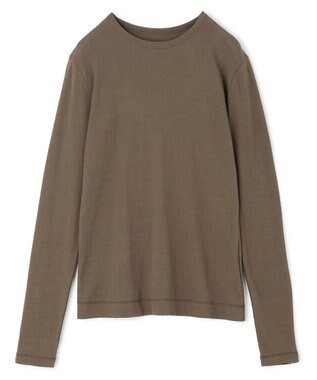 uncrave シアー クルーネック カットソー ブラウン