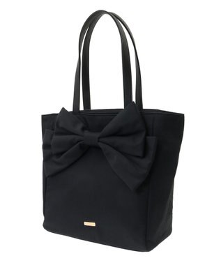 Maison de FLEUR 撥水加工3ルームトートバッグ Black