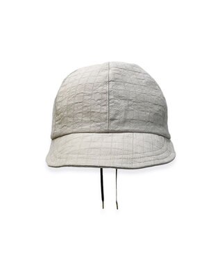 林八百吉商店 un chapeau  編上げキャップ ベージュ