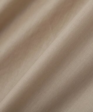 YECCA VECCA 【ORGABITS】タックシャツワンピース Beige