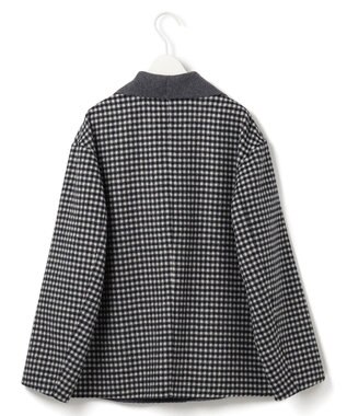ICB WoolRever ショートコート チェック系