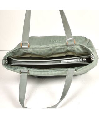 Y'SACCS Polka Dots 口折れ2wayトート Sサイズ ライトグリーン