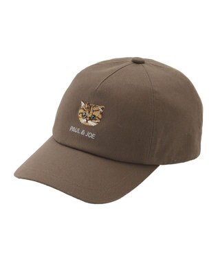 MOONBAT 【FUDGE掲載】ポール & ジョー (PAUL & JOE ACCESSOIRES) 猫 ヌネット刺繍 キャップ