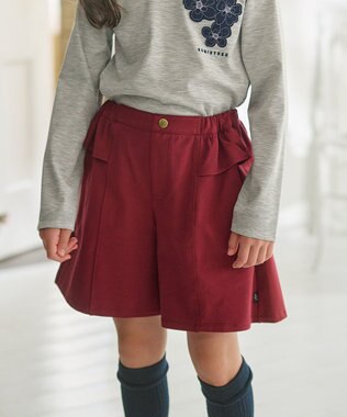 組曲 KIDS 【150-160㎝】ソフトストレッチ ショートパンツ