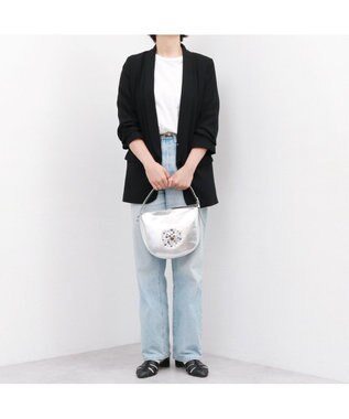 UNBILLION ペルケ perche / マルチスタッズワンショルダー シルバー