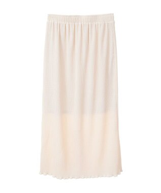 AMERICAN HOLIC ワッシャープリーツタイトスカート Ecru