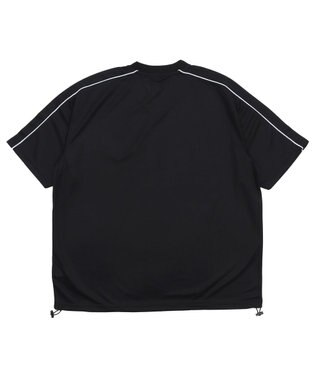 WEGO パイピングサッカーT（SS） ブラック