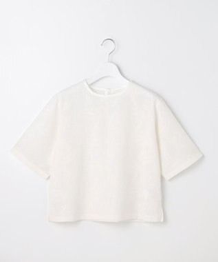  レースクロップド プルオーバー