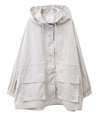 AMERICAN HOLIC 撥水加工フード取り外しマウンテンパーカー Light Gray