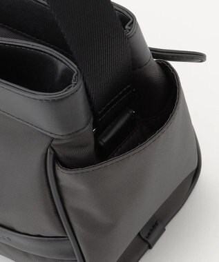 Y'SACCS トラベル ホライズンショルダー ダークグレー