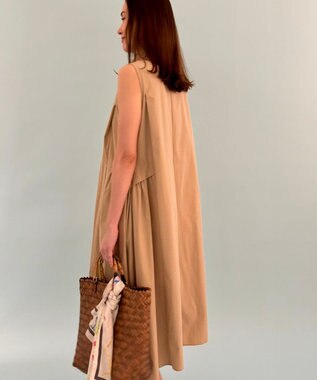 ONWARD Reuse Park 【組曲】ワンピース春夏 ベージュ