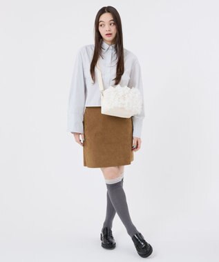 LeSportsac RUFFLE EVERYDAY SM SATCHEL/メレンゲレースラッフル メレンゲレースラッフル