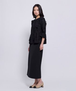 TOCCA FLOATING FLOWER ブラウス ブラック系