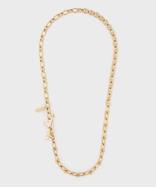Paul Smith ハートミックスチェーン ネックレス ゴールド