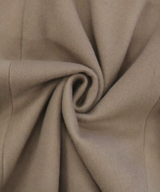 Tiaclasse 【ウール90％】ステンカラープリンセスウールコート モカ