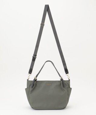 LA BAGAGERIE ポリエステルキャンバス　2WAYミニトート グレー