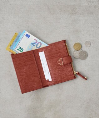 IACUCCI アバ ハーフウォレット CERVO レッド