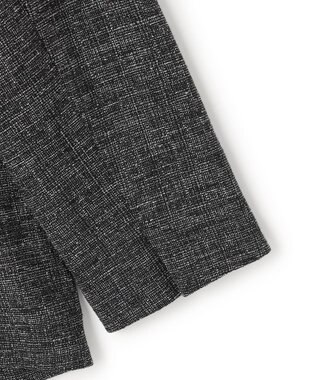 ICB 【先行予約】 ミックスブッチャー ダブルブレストジャケット ブラック×オフホワイト