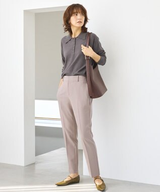 AMERICAN HOLIC バイパチルーズポロシャツプルオーバー Dark Gray Mixture