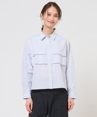 J.PRESS LADIES 【WEB限定カラーあり】COTTON TEX ブラウス