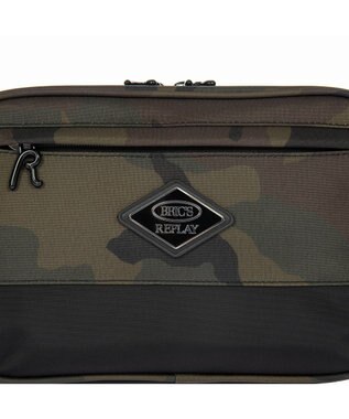 ACE BAGS & LUGGAGE  BRIC'S×REPLAY X-COLLECTION  ポーチ 89282 JXC40606 ブリックス カモフラージュ