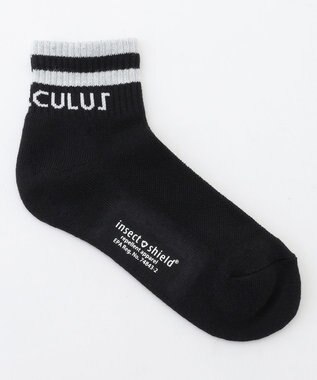 PW CIRCULUS 【虫よけ加工】【WOMEN】ラインソックス ショート丈  ゴルフウェア レディース