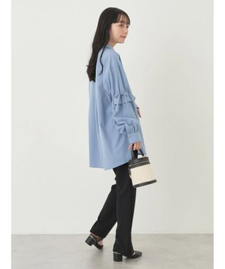 earth music&ecology パールスリットパンツ Black