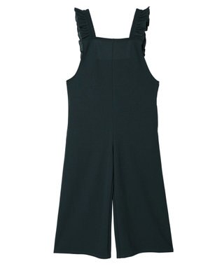 Green Parks ・ＲＡＹ　ＣＡＳＳＩＮ　ラッフルショルダーサロペット Green