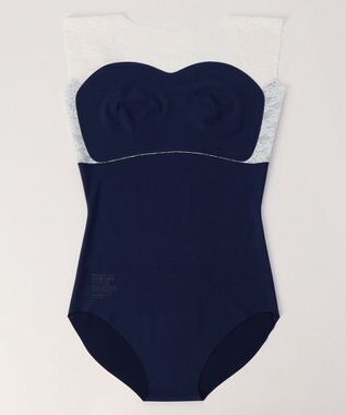 Chacott ノースリーブレオタード ネイビー