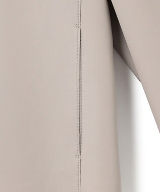 23区 ラムレザー ノーカラー ブルゾン アイボリー系