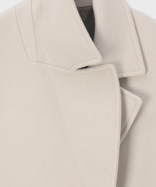 Paul Smith ウールカルゼ ショート ピーコート アイボリー