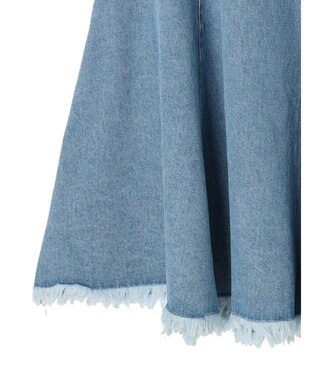 Green Parks ・ＳＵＧＡＲ　ＳＰＯＯＮ　デニムマーメイドスカート Light Indigo