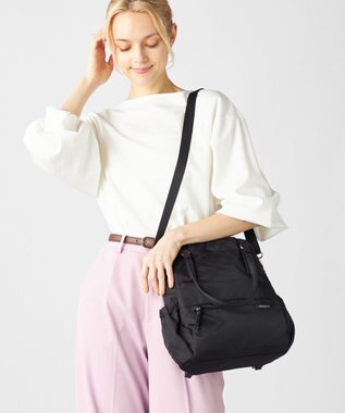 LA BAGAGERIE 【MONICA】ポーチ付き4WAYリュックサック