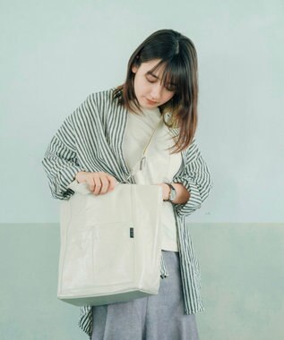 YUSHI NUANCE - TOTE SHOULDER 本革トートショルダー ブラック