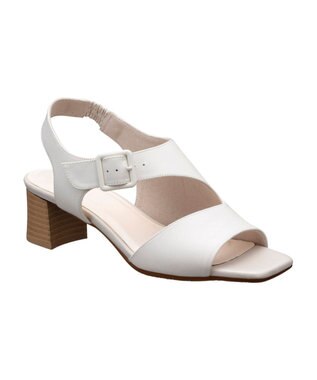 REGAL FOOT COMMUNITY 【ビューフィット】A60Y スクエアサンダル サンダル アイボリー