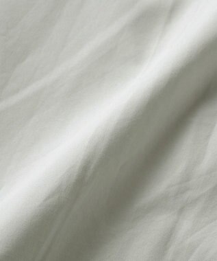 WHITE MAILS 【UNISEX】COTTON PAPER POPLIN BAND COLLAR PULLOVER シャツ オフホワイト