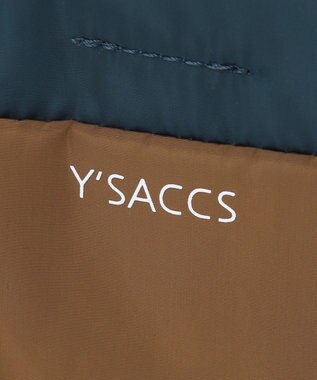 Y'SACCS ドローストリング コンビカラーショルダー mini ブルー