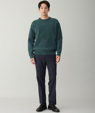 UNFILO MENS ライトモール ニット グリーン