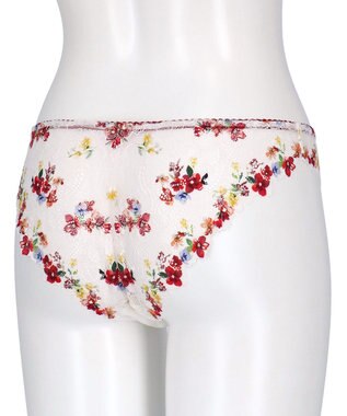 Wing Tバックショーツ Wing Lesiage PB2120とペア 【2120シリーズ】 はきこみ丈あさめ PF2122 ウイング／ワコール ホワイト