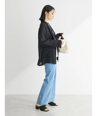 Green Parks ・ＥＬＥＮＣＡＲＥ　ＤＵＥ　シアーテーラージャケット Black