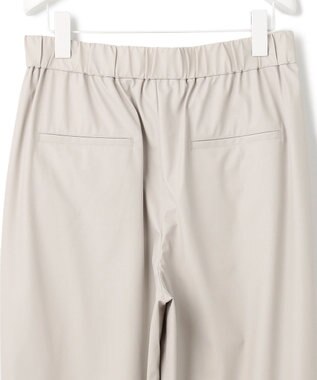 ICB 【洗える】 ライトフェイクレザー バレルパンツ トープ系