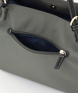 LA BAGAGERIE ポリエステルキャンバス　2WAYミニトート グレー