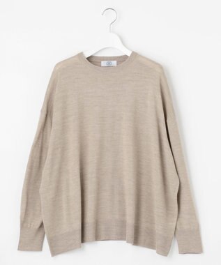 J.PRESS LADIES 【洗える】DRALON MERINO ニット ベージュ系