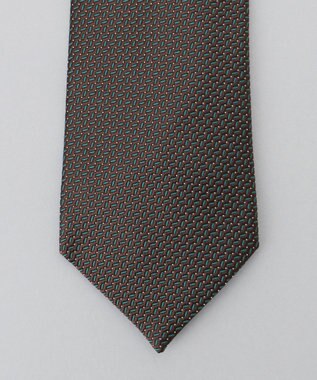 GOTAIRIKU 【日本製】西陣ネクタイ_ブラウン×グリーン系 ダークブラウン系8