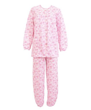 Wing 【数量限定　特別価格】　パジャマ　長袖・長ズボン　あったか　上下セット　ウイング／ワコール　EP6992 レッド