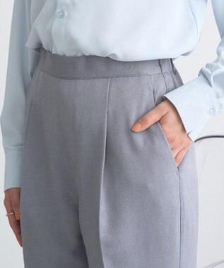 earth music&ecology テーパードパンツ Gray Mixture