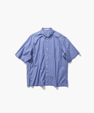 ATON SUVIN BROAD | ウォッシュハーフスリーブシャツ - UNISEX