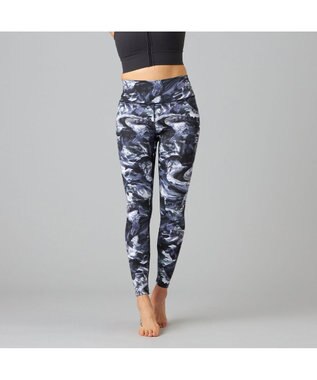 Chacott Chacott BALANCE nergyWave プリントレギンス ネイビープリント